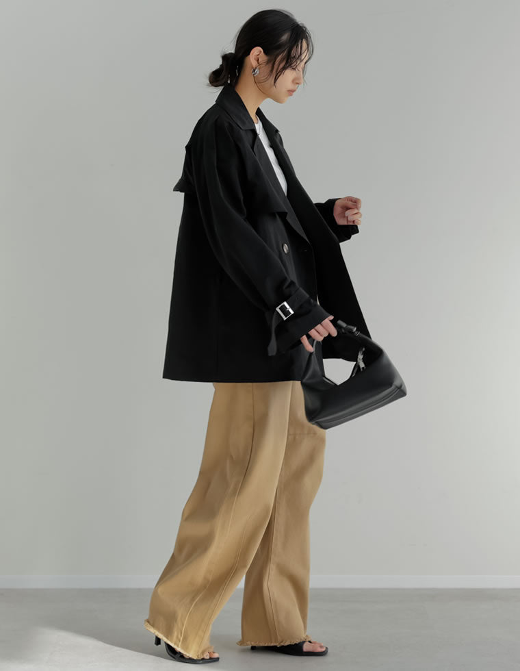 カツラギバレルレッグカーブパンツ