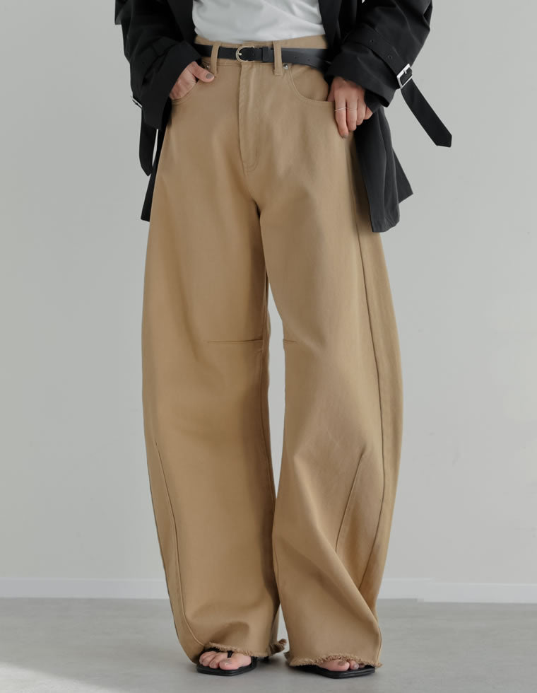 カツラギバレルレッグカーブパンツ